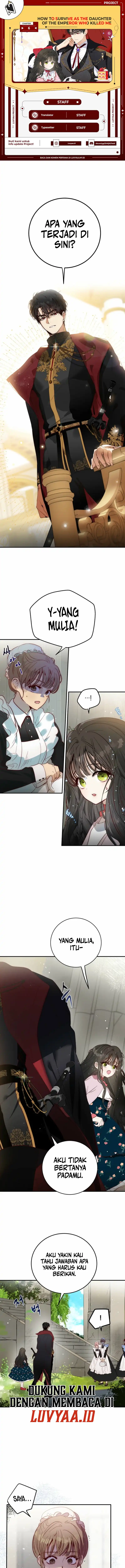 How to Survive as the Daughter of the Emperor Who Killed Me Chapter 6 - Page 1