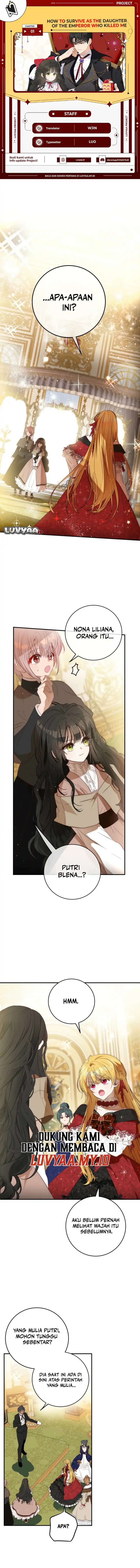 How to Survive as the Daughter of the Emperor Who Killed Me Chapter 7 - Page 1