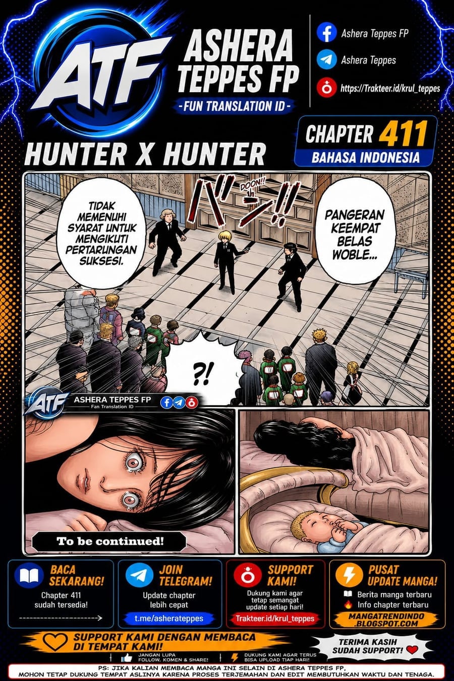 Baca Hunter x Hunter - Chapter 411 halaman 1