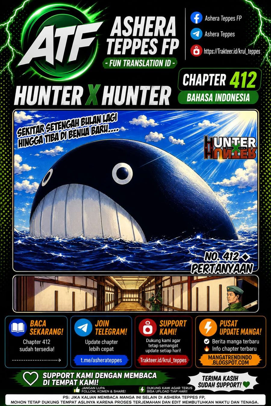 Baca Hunter x Hunter - Chapter 412 halaman 1
