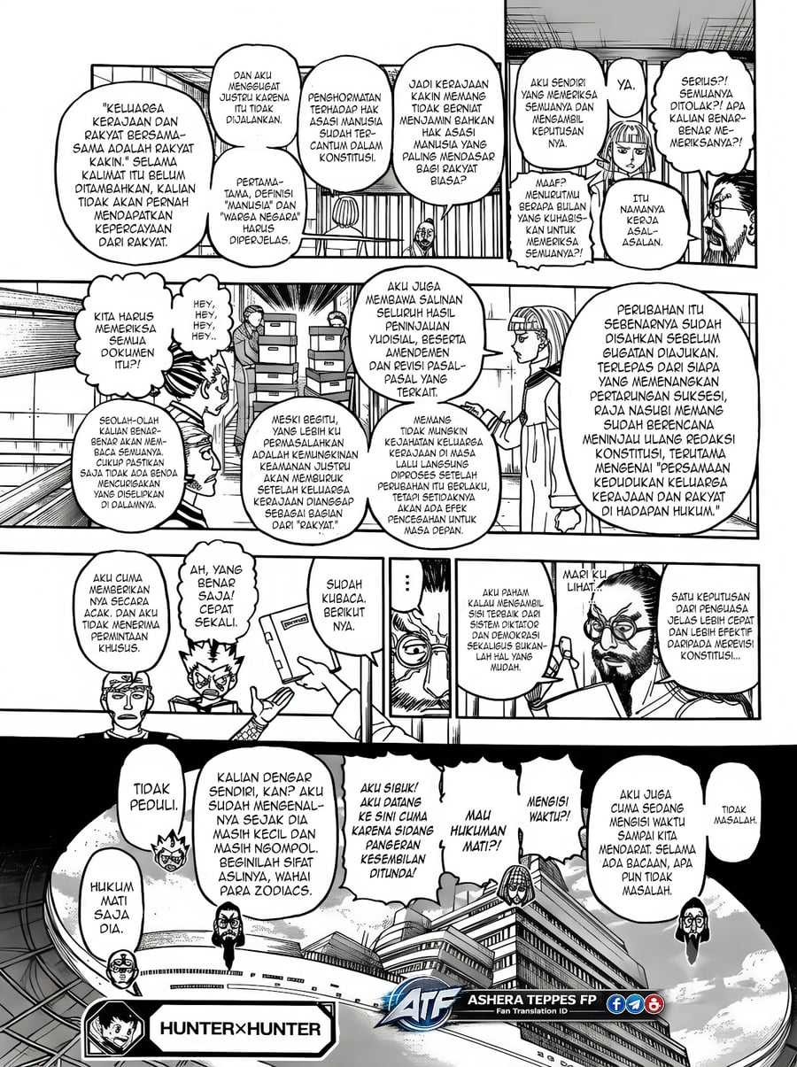 Baca Hunter x Hunter - Chapter 412 halaman 19