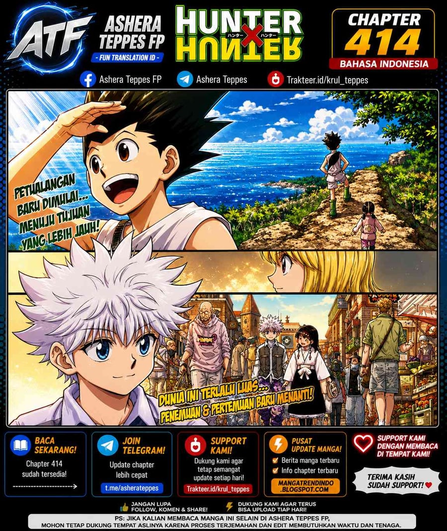 Hunter x Hunter Chapter 414 - Page 1