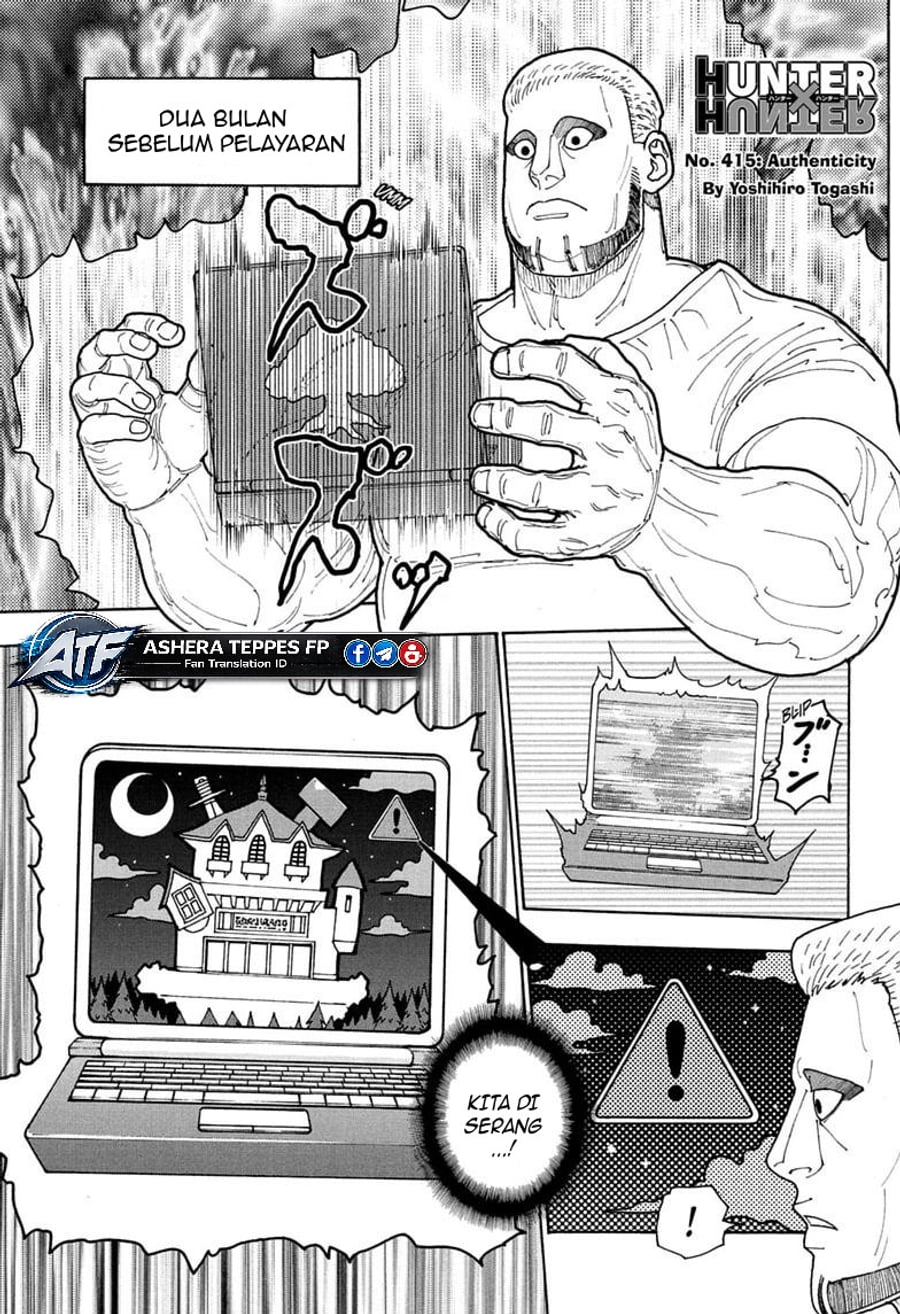 Hunter x Hunter Chapter 415 - Page 2