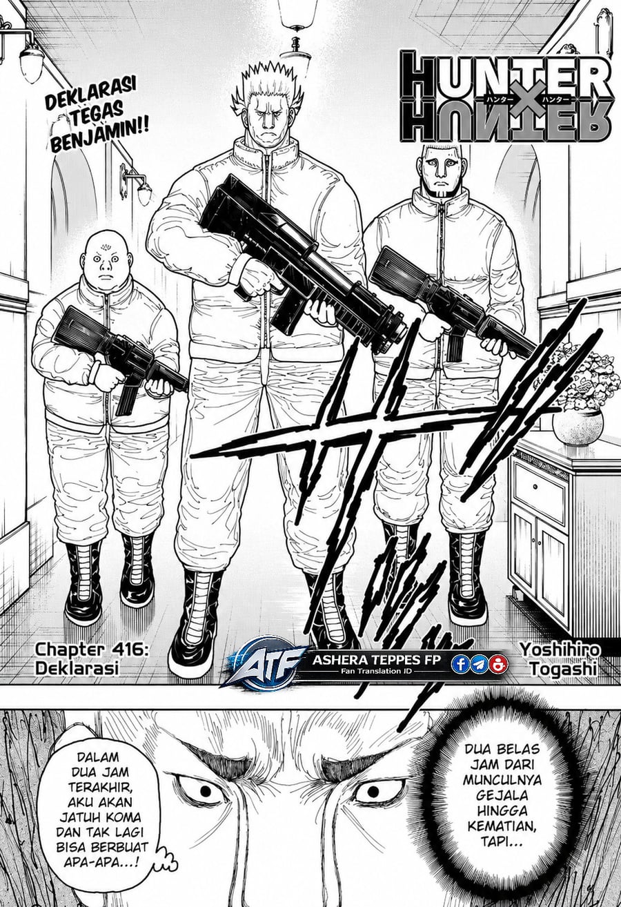 Hunter x Hunter Chapter 416 - Page 3