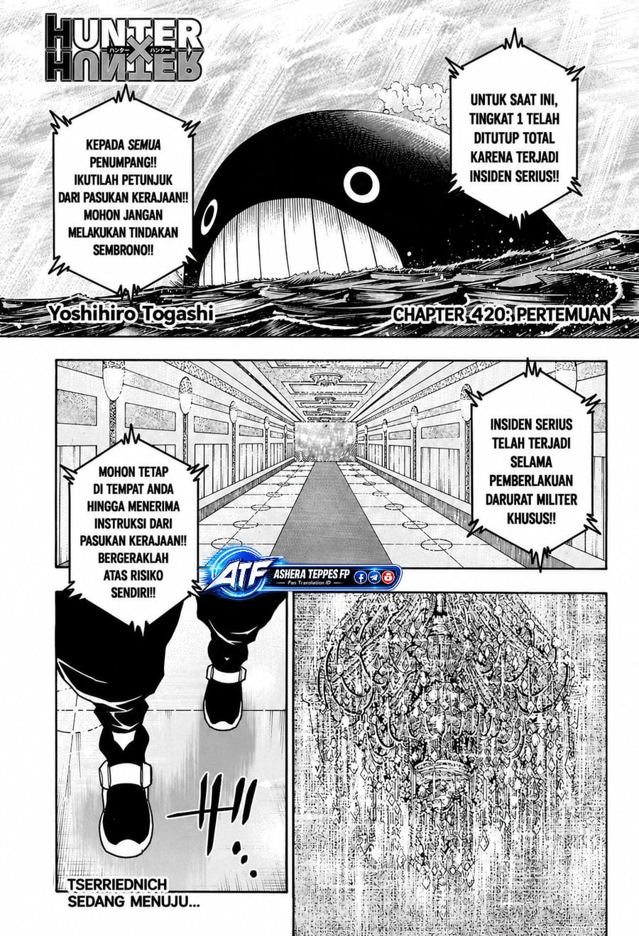 Hunter x Hunter Chapter 420 - Page 2