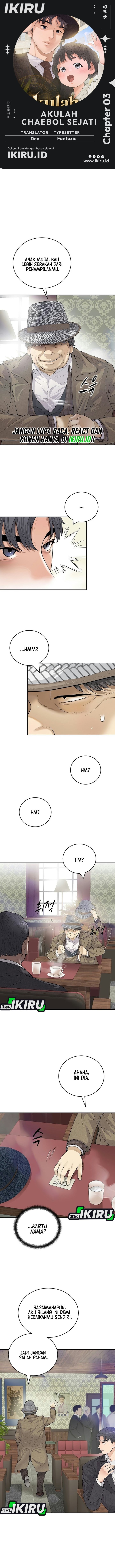 I Alone Am the True Chaebol Chapter 3 - Page 1