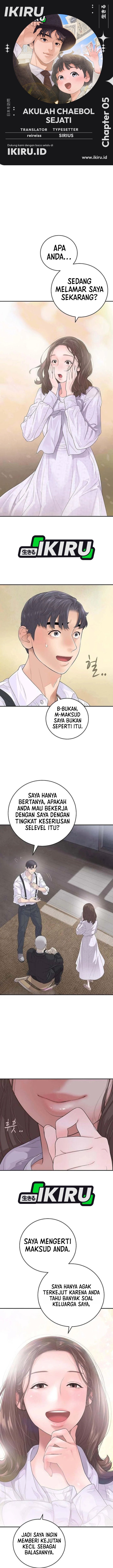 I Alone Am the True Chaebol Chapter 5 - Page 1