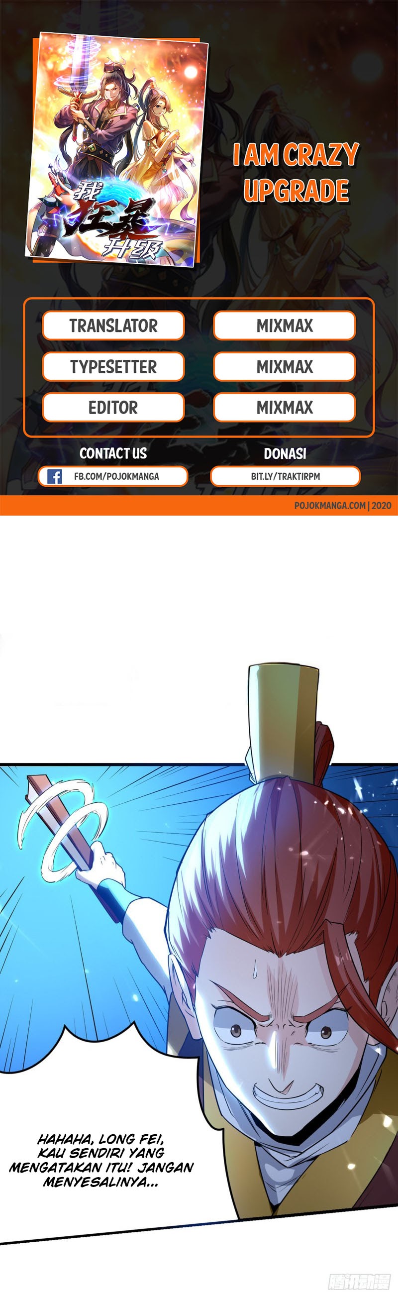 Baca I Am Crazy Upgrade - Chapter 15 halaman 1