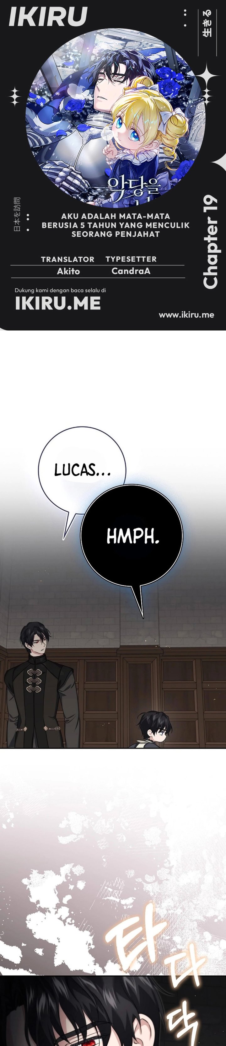 Baca I Am the 5-Year-Old Spy Who Kidnapped the Villain - Chapter 19 halaman 1