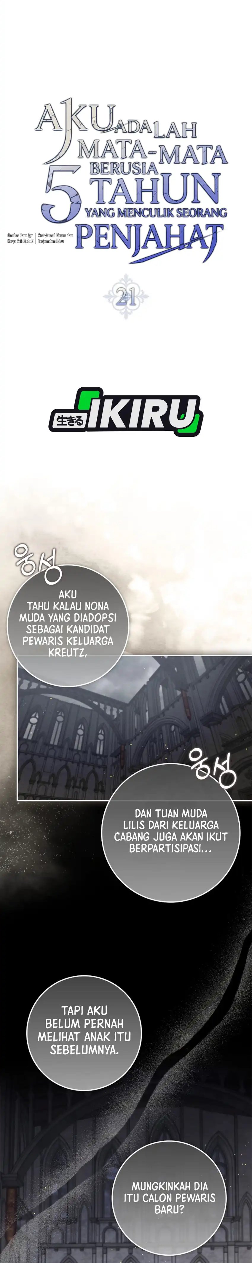 Baca I Am the 5-Year-Old Spy Who Kidnapped the Villain - Chapter 21 halaman 13