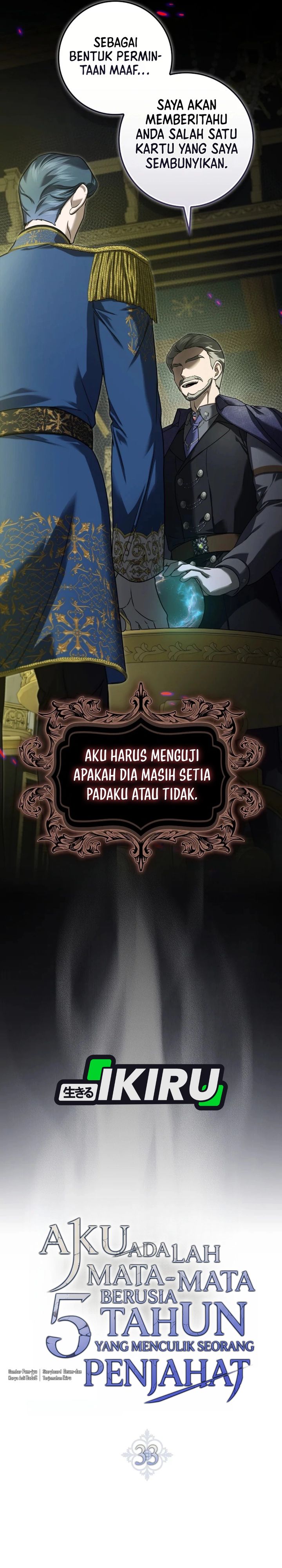 Baca I Am the 5-Year-Old Spy Who Kidnapped the Villain - Chapter 33 halaman 13