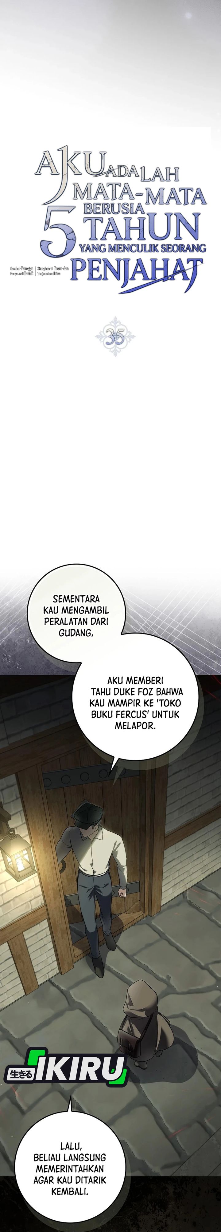 Baca I Am the 5-Year-Old Spy Who Kidnapped the Villain - Chapter 35 halaman 10