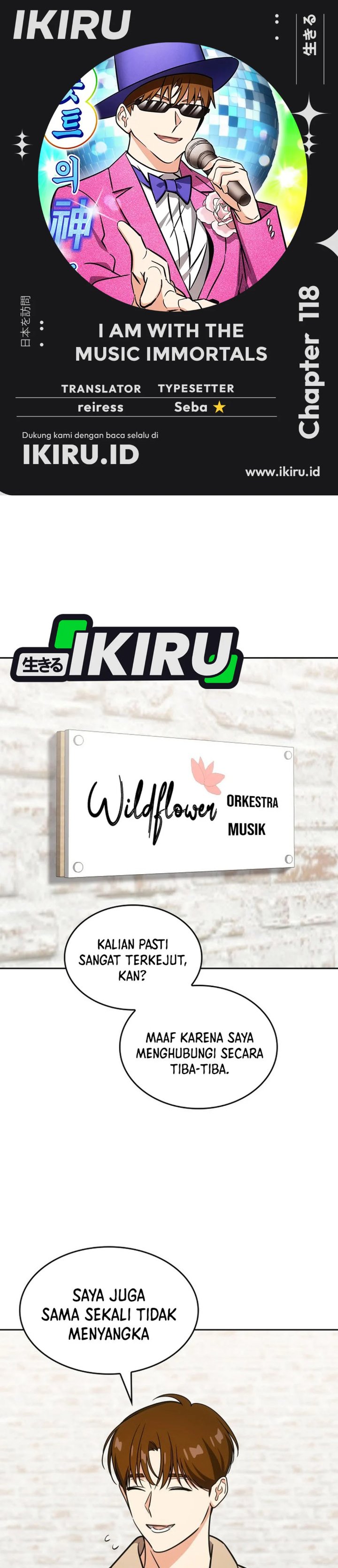 Baca I Am With the Music Immortals - Chapter 118 halaman 1