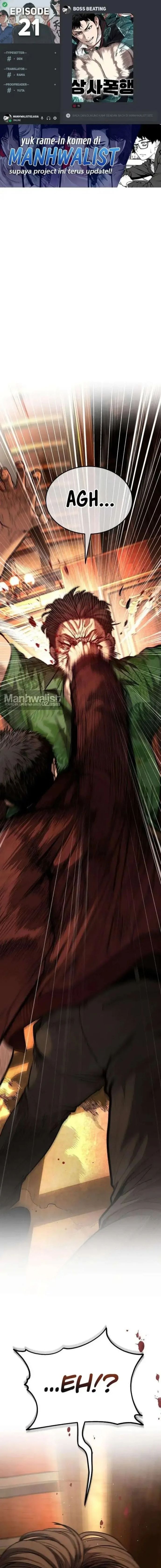 I Beat Up My Boss Chapter 21 - Page 1
