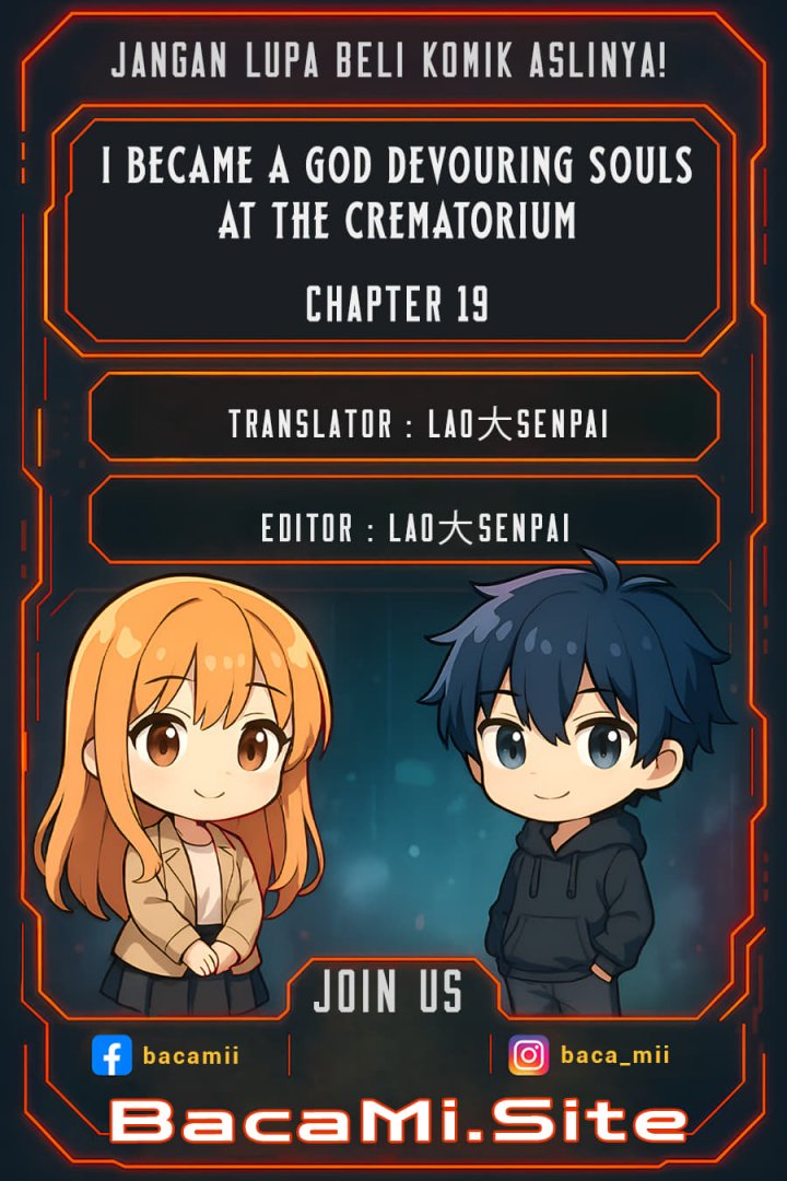 Baca I Became a God Devouring Souls at the Crematorium - Chapter 19 halaman 1