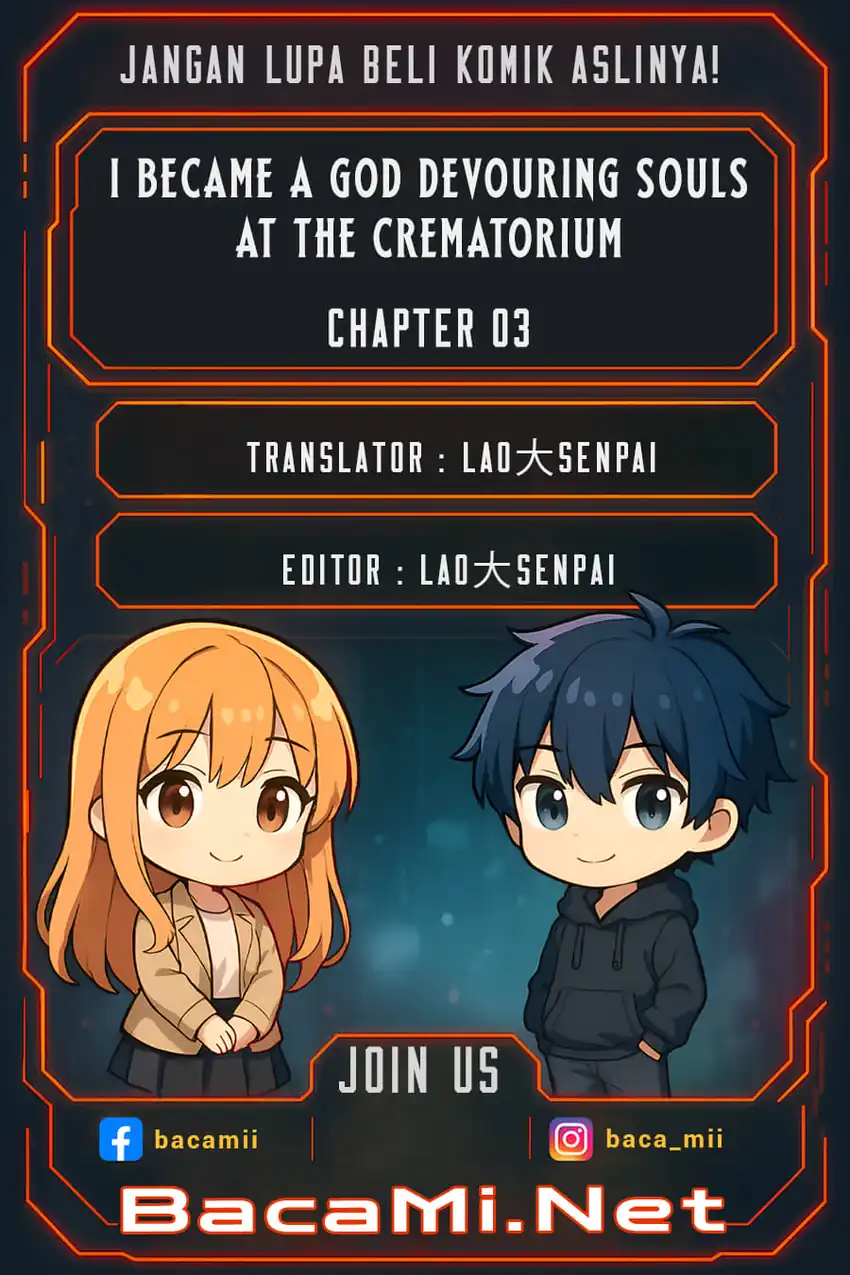 Baca I Became a God Devouring Souls at the Crematorium - Chapter 3 halaman 1