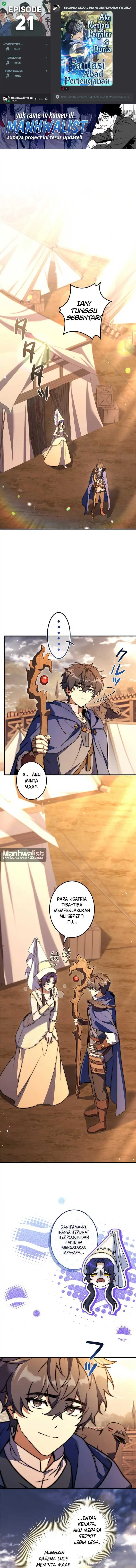 Baca I Became a Wizard in a Medieval Fantasy World - Chapter 21 halaman 1