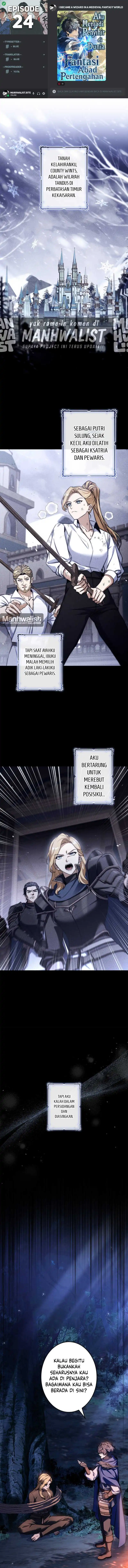 Baca I Became a Wizard in a Medieval Fantasy World - Chapter 24 halaman 1
