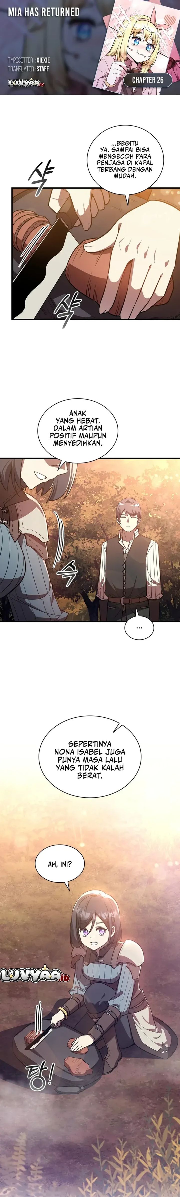 Baca I Became the Academy Villain's Daughter - Chapter 19 halaman 1