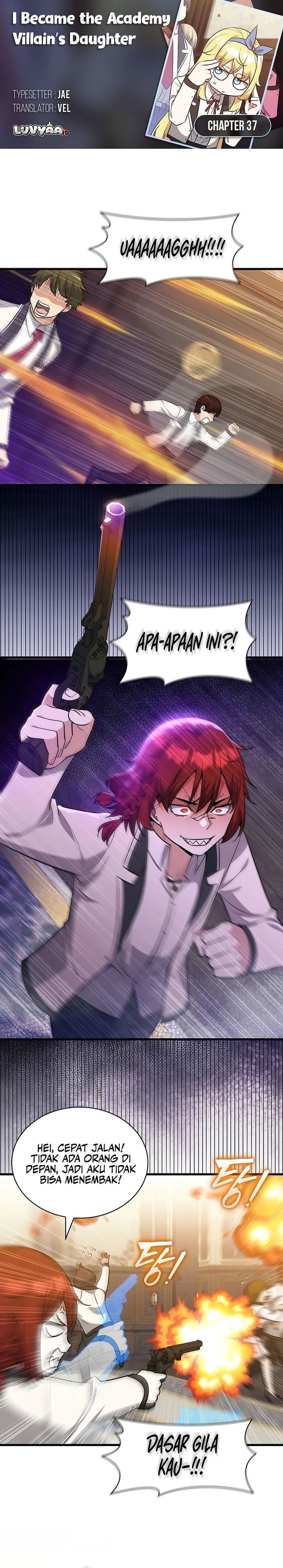 Baca I Became the Academy Villain's Daughter - Chapter 37 halaman 1