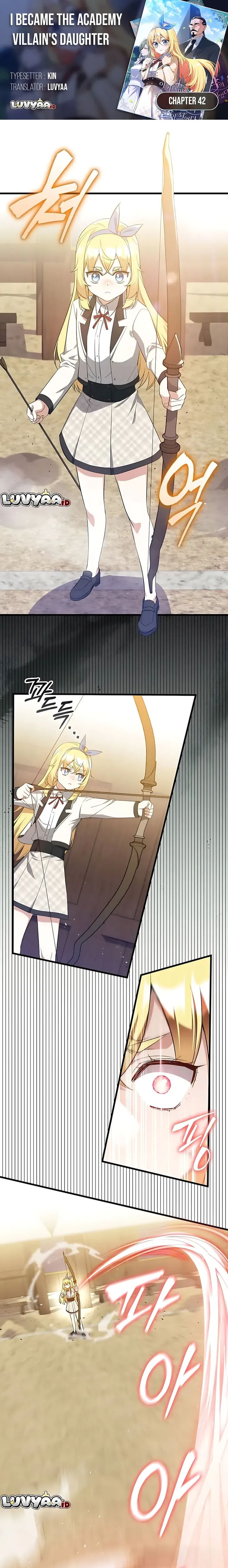 Baca I Became the Academy Villain's Daughter - Chapter 42 halaman 1