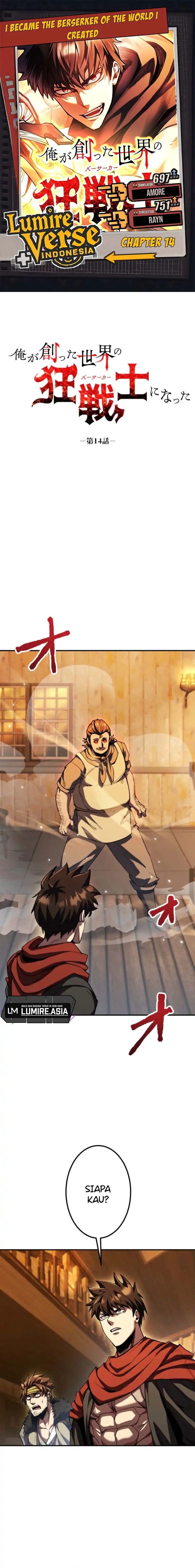 Baca I Became the Berserker of the World I Created - Chapter 14 halaman 1