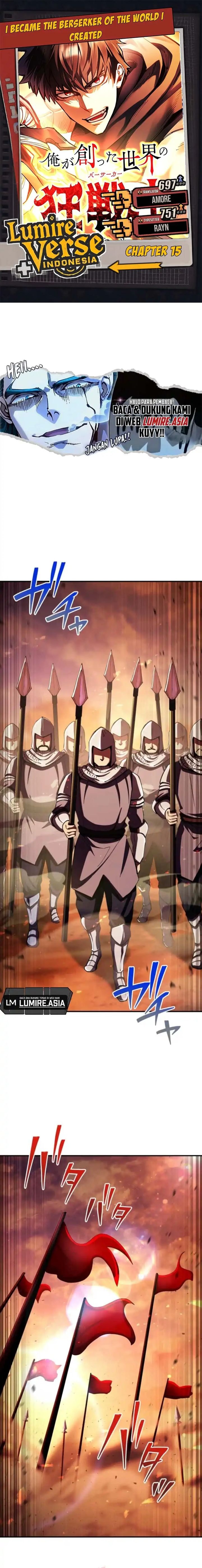 Baca I Became the Berserker of the World I Created - Chapter 15 halaman 1