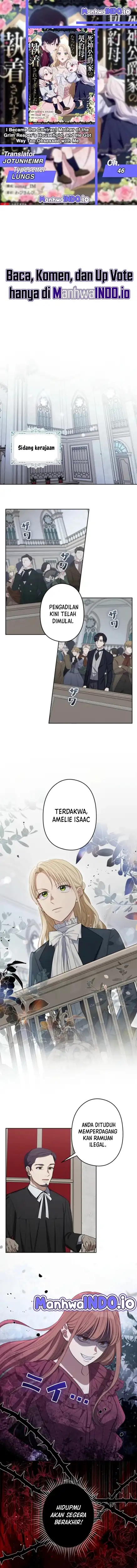 Baca I Became the Contract Mother of the Grim Reaper Duke’s Family and They Became Obsessed With Me - Chapter 46 halaman 1
