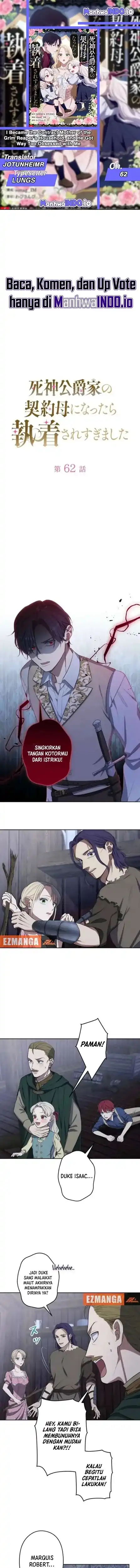 Baca I Became the Contract Mother of the Grim Reaper Duke’s Family and They Became Obsessed With Me - Chapter 62 halaman 1