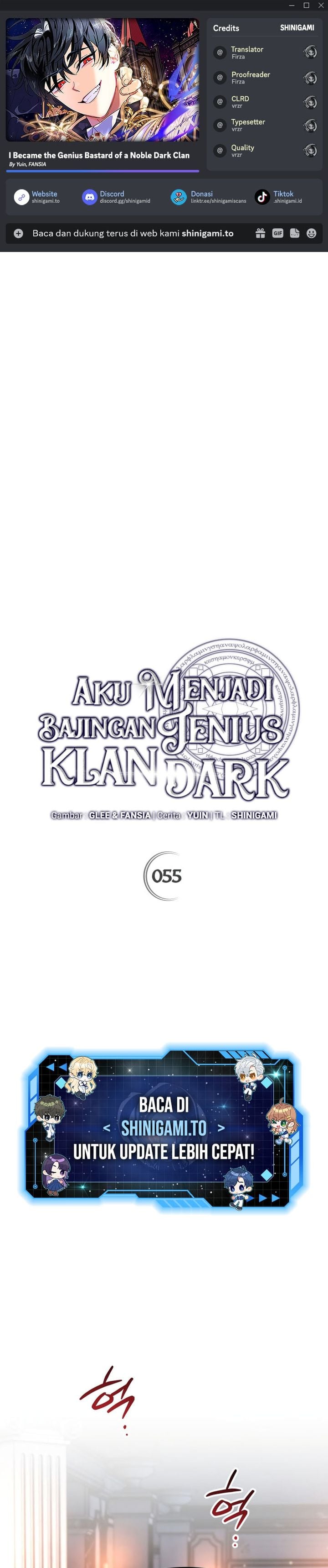 Baca I Became The Genius Bastard Of A Noble Dark Clan - Chapter 55 halaman 1