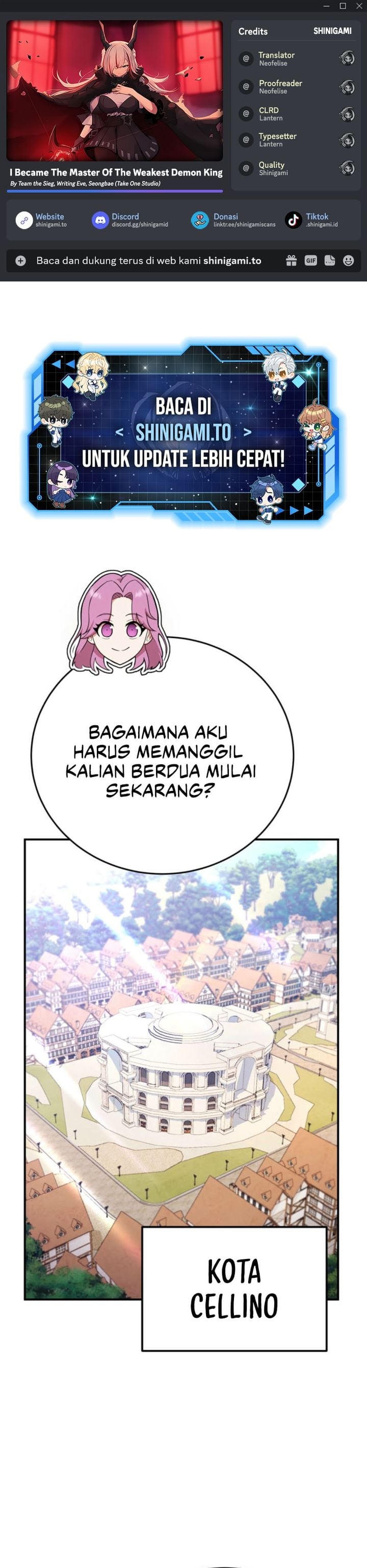 I Became the Master of the Weakest Demon King Chapter 22 - Page 1