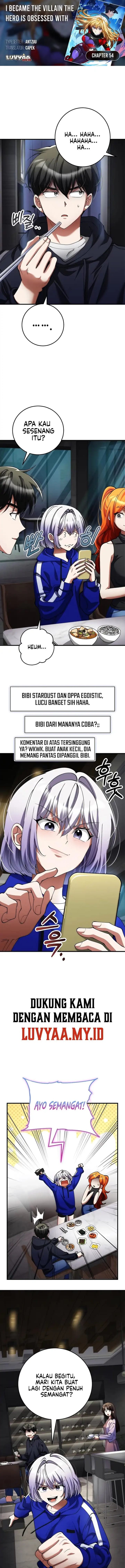 Baca I Became The Villain The Hero Is Obsessed With - Chapter 54 halaman 1