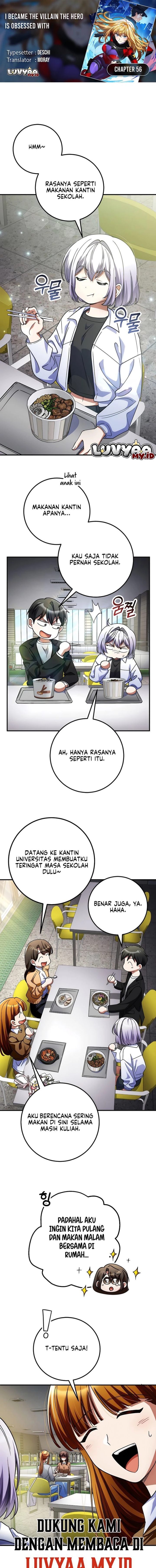 Baca I Became The Villain The Hero Is Obsessed With - Chapter 56 halaman 1
