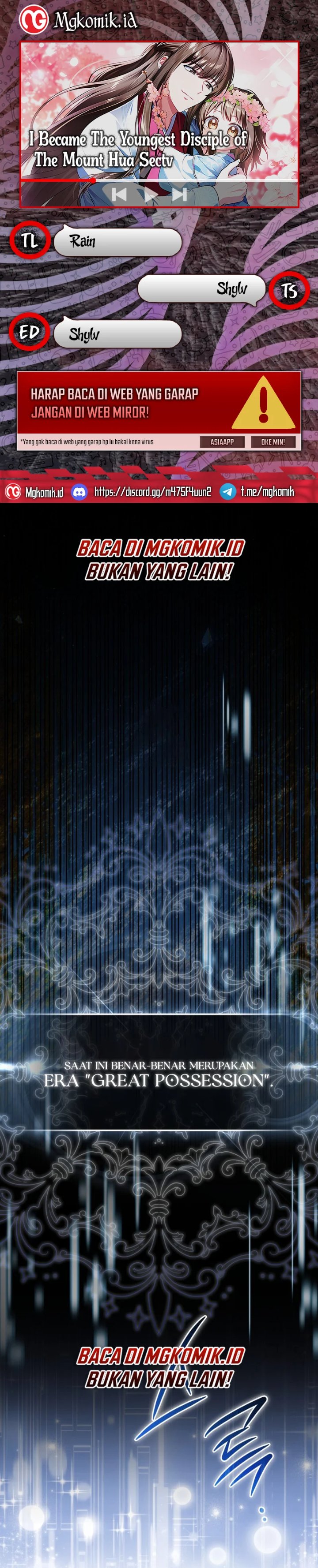 I Became The Youngest Disciple of The Mount Hua Sect Chapter 1 - Page 1