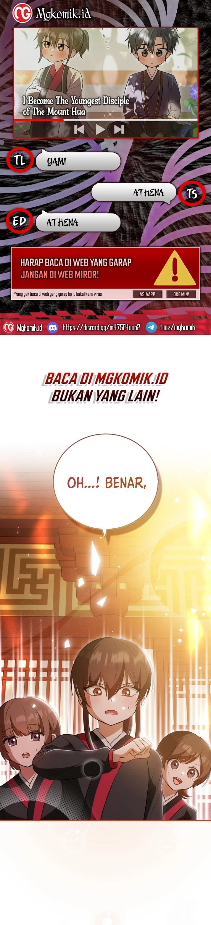 I Became The Youngest Disciple of The Mount Hua Sect Chapter 16 - Page 1