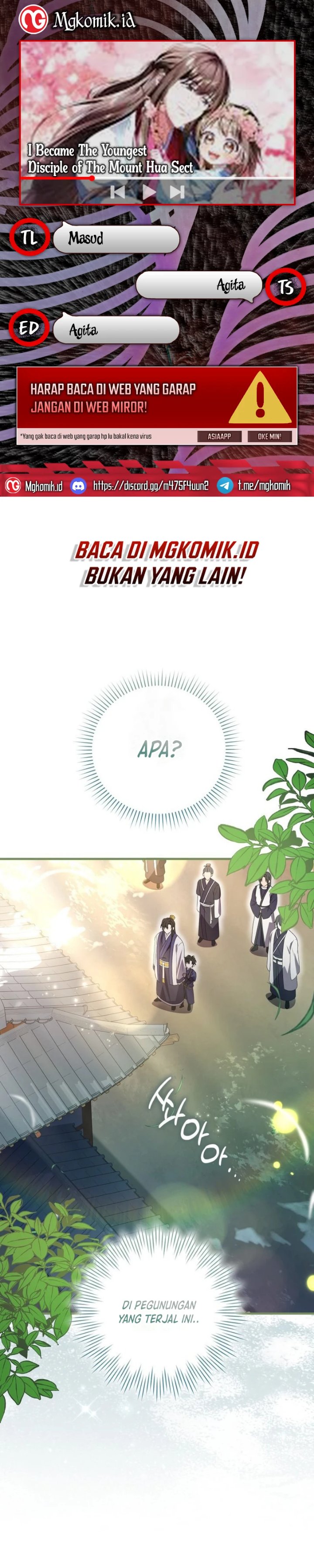 I Became The Youngest Disciple of The Mount Hua Sect Chapter 5 - Page 1