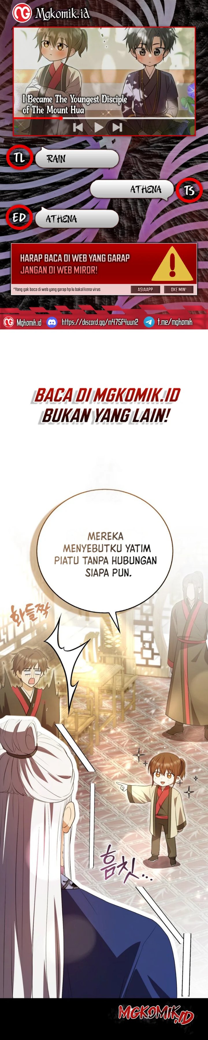 I Became The Youngest Disciple of The Mount Hua Sect Chapter 7 - Page 1