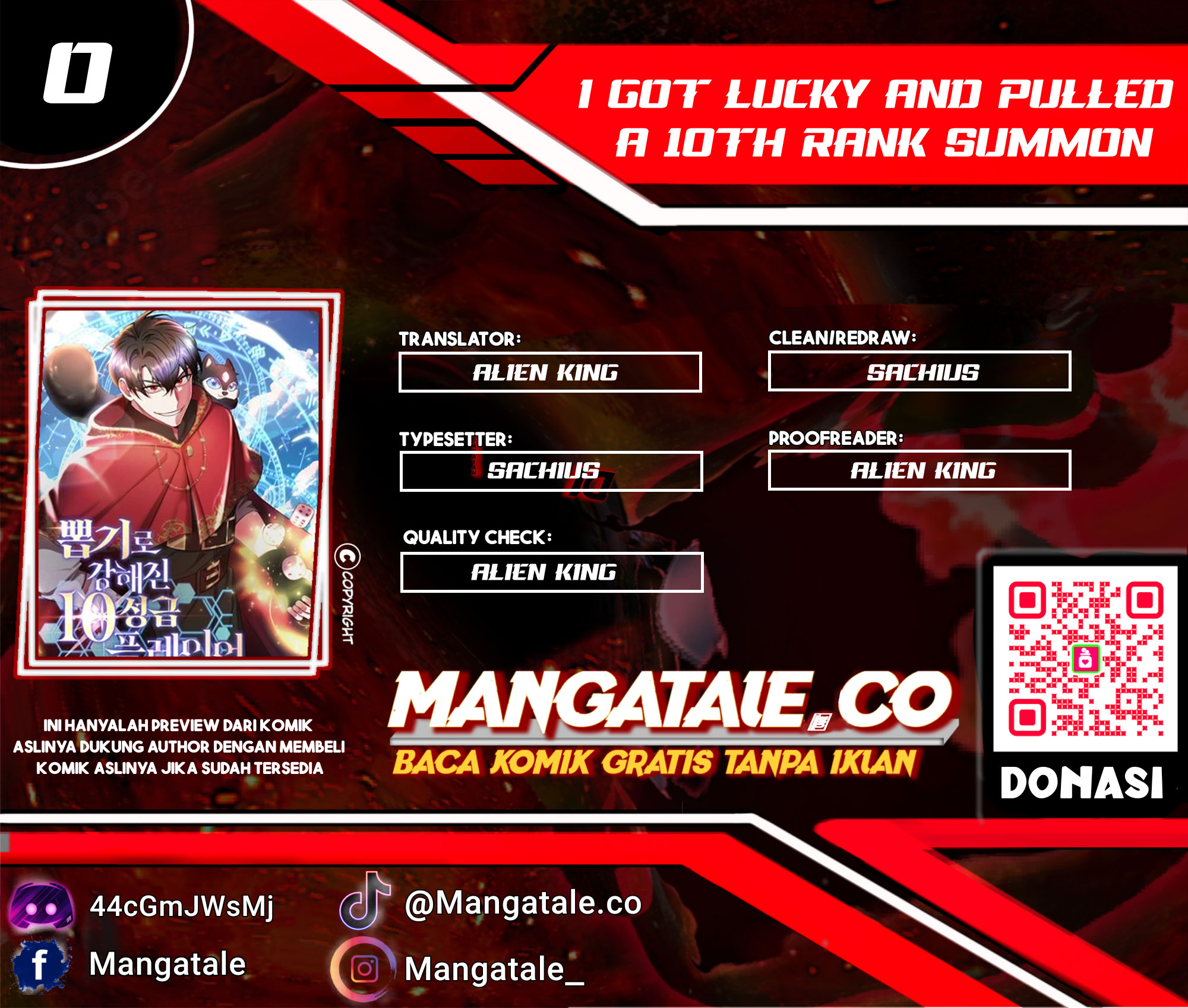 I Got Lucky And Pulled A 10th Rank Summon Chapter 0 - Page 1