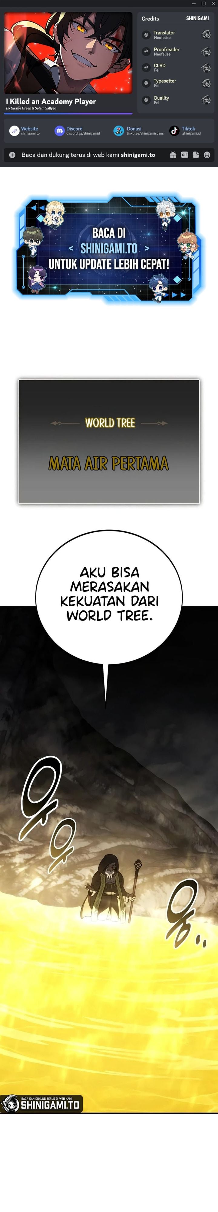 I Killed an Academy Player Chapter 135 - Page 1