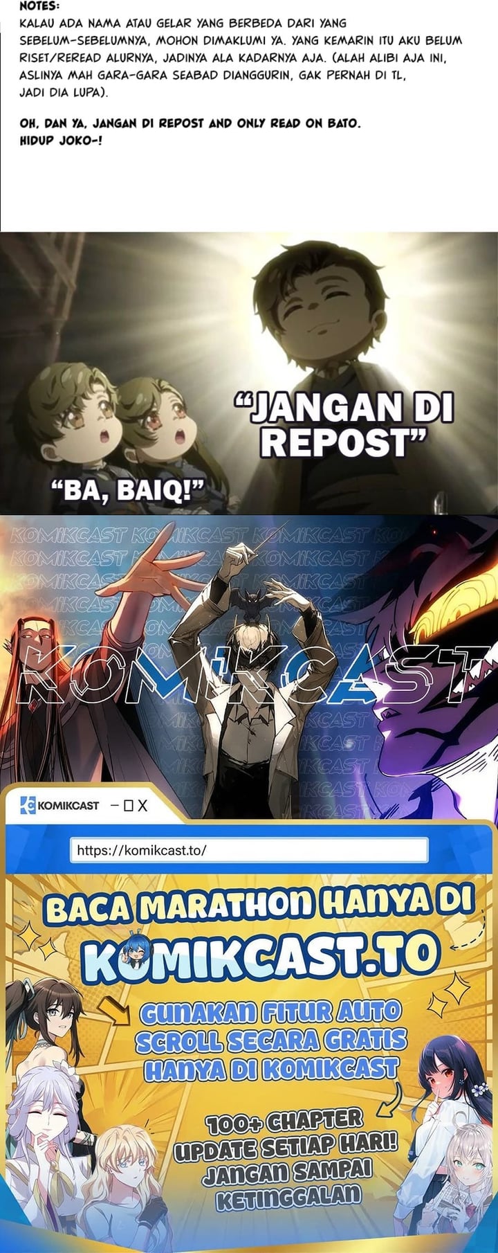 Baca I Need to Raise My Sister Properly - Chapter 64 halaman 101