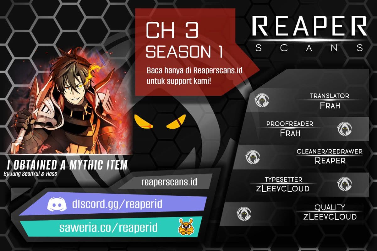 Baca I Obtained a Mythic Item - Chapter 3 halaman 1