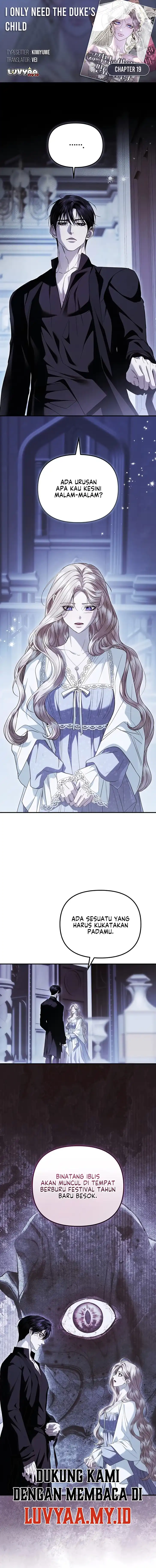 Baca I Only Need the Duke’s Child - Chapter 19 halaman 1