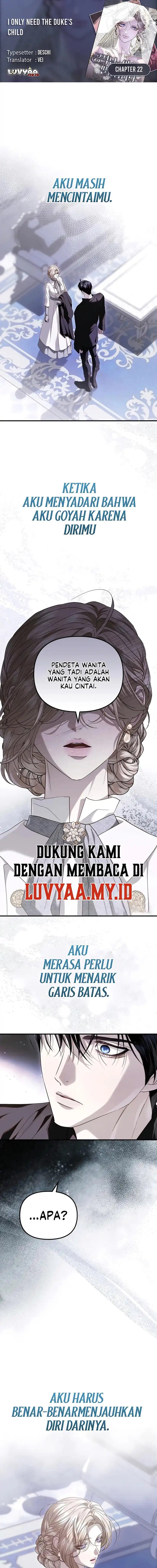 I Only Need the Duke’s Child Chapter 22 - Page 1