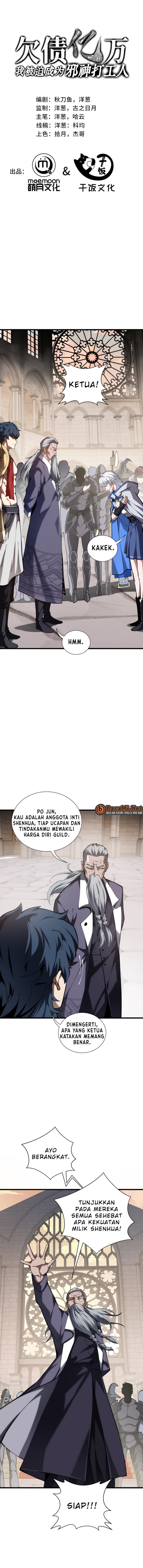 Baca I Owe a Billion Dollars and I Am Forced to Become a Worker for an Evil God, I Owe Billions in Debt - Chapter 44 halaman 2