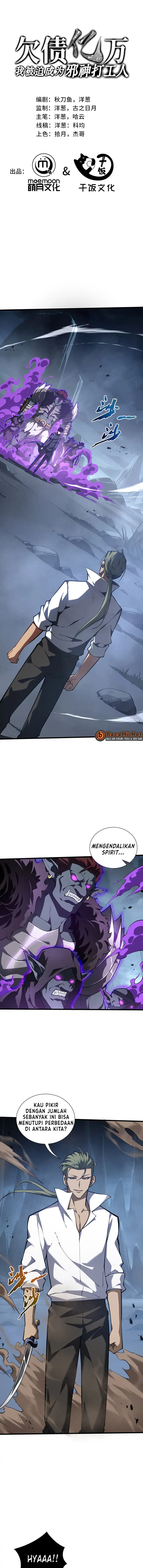 Baca I Owe a Billion Dollars and I Am Forced to Become a Worker for an Evil God, I Owe Billions in Debt - Chapter 45 halaman 2