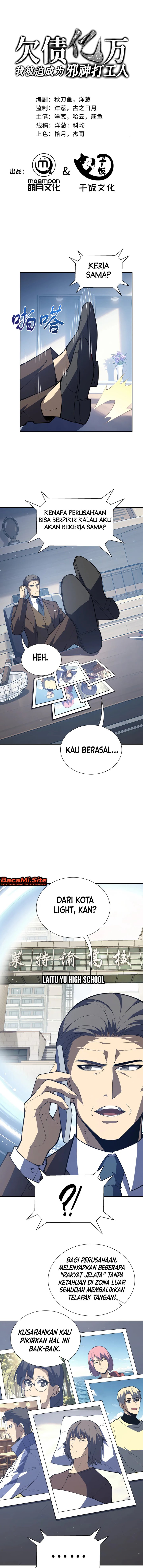 I Owe a Billion Dollars and I Am Forced to Become a Worker for an Evil God, I Owe Billions in Debt Chapter 68 - Page 2