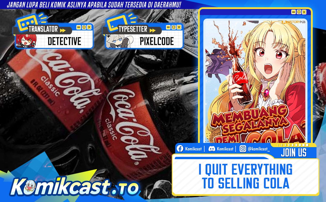 Baca I Quit Everything to Selling Cola - Chapter 1 halaman 1
