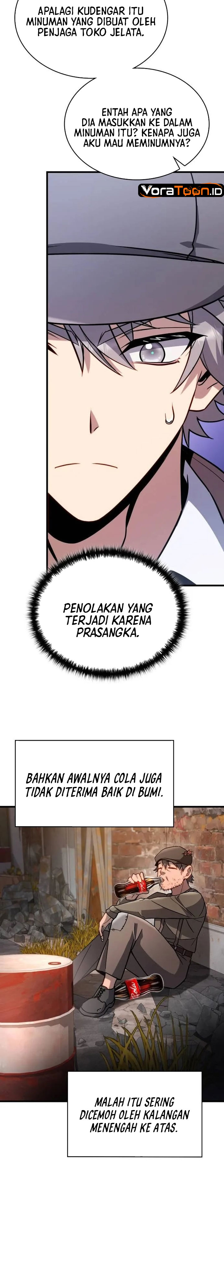 Baca I Quit Everything to Selling Cola Chapter 13 Bahasa Indonesia page 48
