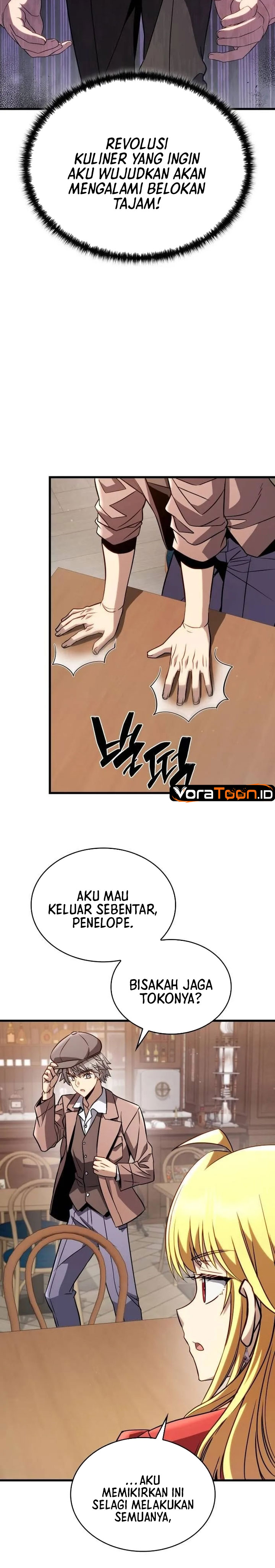 Baca I Quit Everything to Selling Cola Chapter 13 Bahasa Indonesia page 54