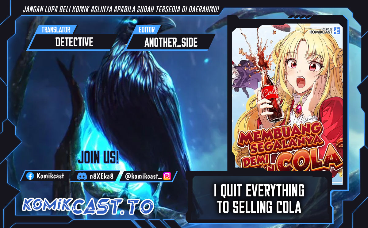 Baca I Quit Everything to Selling Cola Chapter 9 Bahasa Indonesia page 6